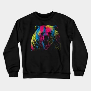 Vibrant Bear Crewneck Sweatshirt